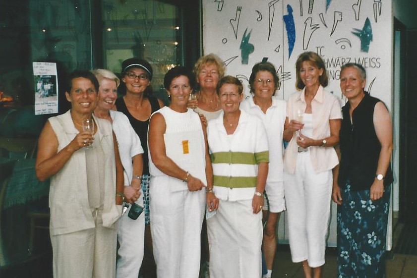 2003 Damen 40 Aufstieg in die Verbandsliga