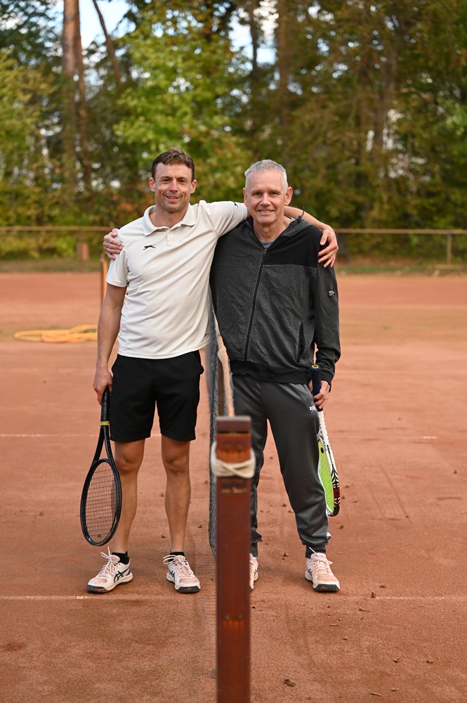 Sebastian Kummer und Rainer Elxnath
